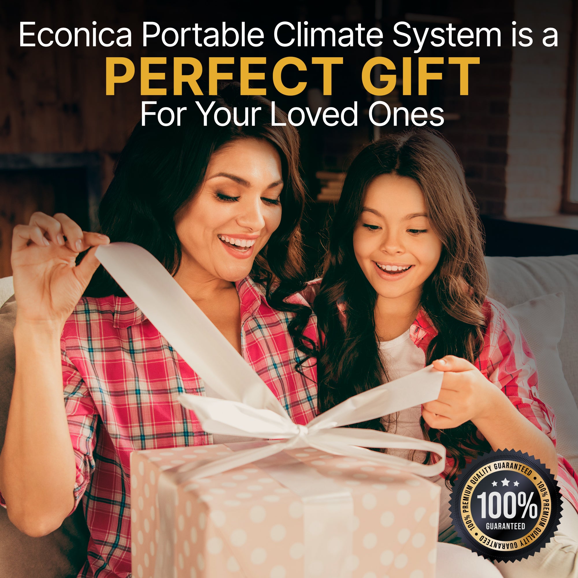 Premium Econika Climate System 4-in-1: air-purifier, humidifier, ionizer and UV-lamp